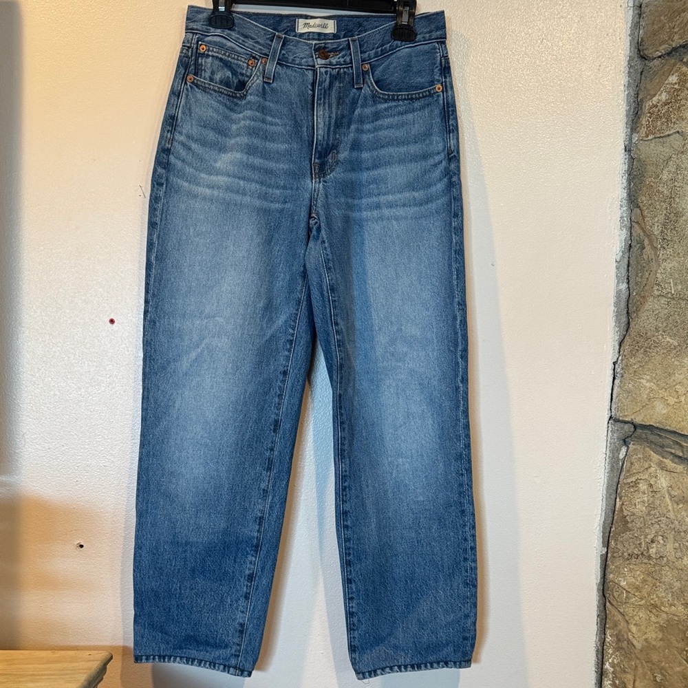 Madewell The Slouchy Boy Jean Size 25 Medium Wash Relaxed Fit Jeans